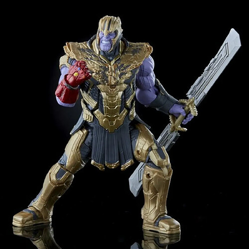 Ludendo Hasbro Marvel Legend Series - Figurines 15 cm Iron-Man Mark 85 et Thanos