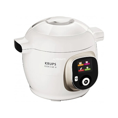 Multicuiseur cook4me Plus Krups cz7101 - 4L , 1200 W, Blanc/Gris