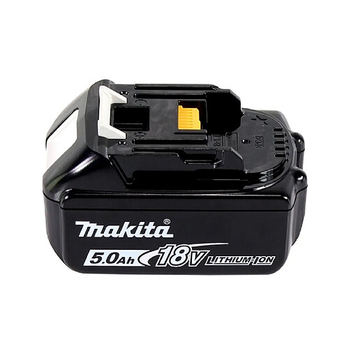 Makita DHP 487 T1 Perceuse-visseuse à percussion sans fil 18 V 40 Nm Brushless + 1x Batterie 5,0 Ah - sans chargeur