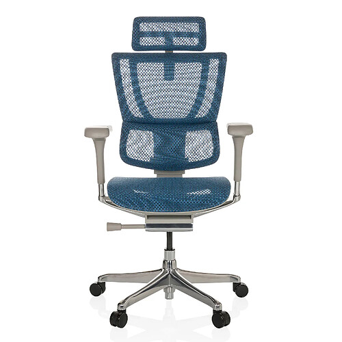 Chaise de bureau / Fauteuil de direction ERGOHUMAN SLIM G GEN2 Tissu maille bleu hjh OFFICE