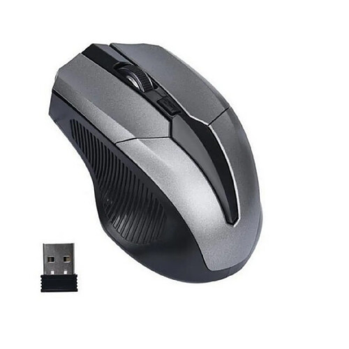 Souris sans fil USB 2000 DPI réglable avec récepteur souris optique d'ordinateur 2,4 GHz souris ergonomique pour ordinateur portable PC Notebook