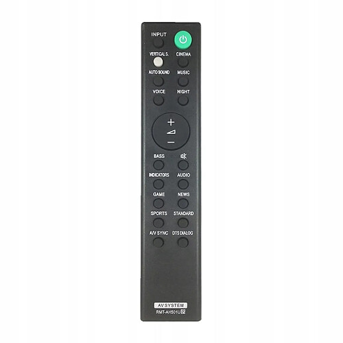 GUPBOO Télécommande Universelle de Rechange Barre de son pour barre de son Sony HTX8500 HT-X8500