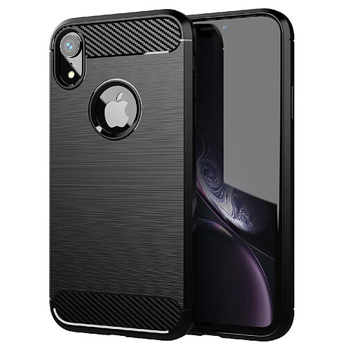 Cadorabo Coque iPhone XR Etui en Noir