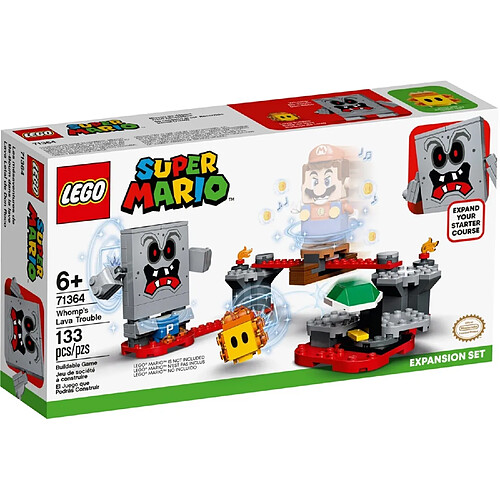 LEGO Super Mario Ensemble d'Extension La forteresse de lave de Whomp