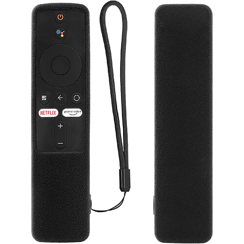 SANAG Coque De Protection En Silicone Uniquement Pour Xiaomi 2022 Mi Tv Stick 4K Box Xmrm-M2, Ne Convient Pas Pour Mi Box S Ou Mi Tv Modèle 4X/4A, Coque Antichoc Et Douce Pour La Peau(Noir)