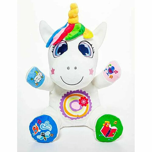 Jouet Peluche Moltó Licorne Tissu