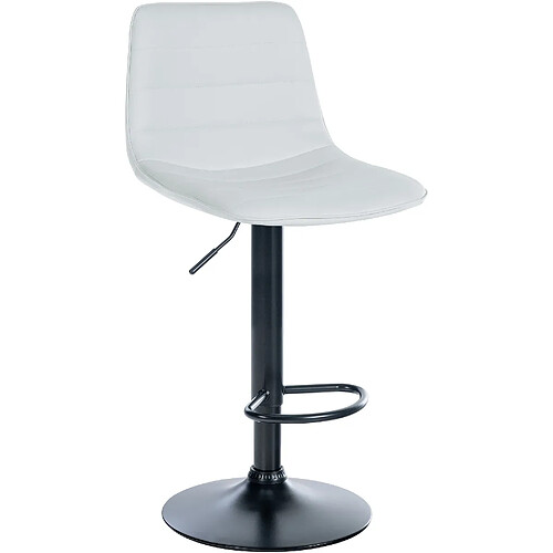 Non Tabouret de bar Lex simili cuir noir