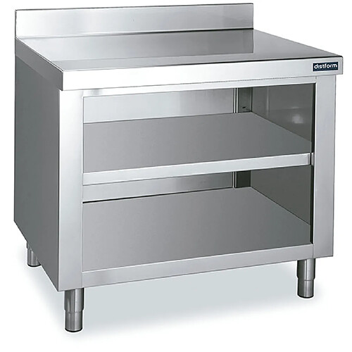 Meuble Inox avec Etagères - Gamme 600 - Distform