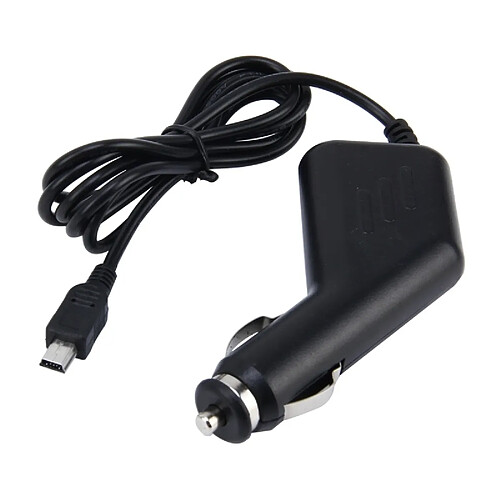 Wewoo Pour Voiture DVR Caméra GPS Navigation Entrée 10V - 48V Ouput 5V 1.5A, Longueur du Câble: 3.5 m Universel Mini USB Chargeur Adaptateur