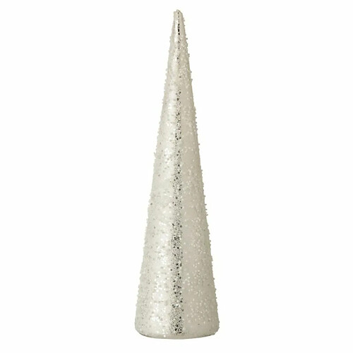 Paris Prix Statuette Déco Cône Perles Serenity 35cm Argent