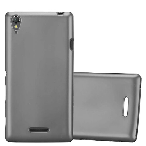 Cadorabo Coque Sony Xperia T3 Etui en Gris