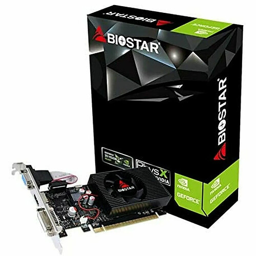 Carte Graphique Biostar NVIDIA GT 730 LP 2 GB DDR3 NVIDIA GeForce GT 730 2 GB