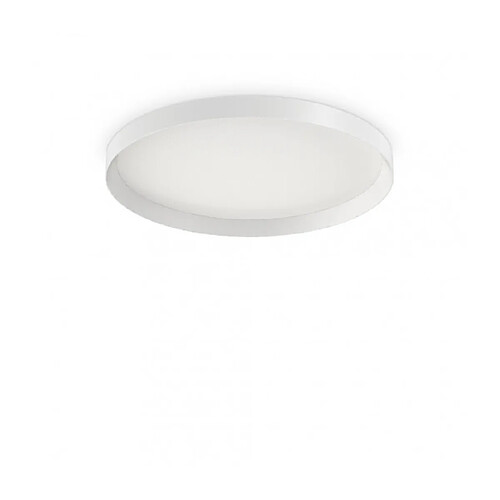 Ideal Lux Plafonnier LED intégré Fly Métal,aluminium,plastique blanc 1 ampoule 7cm