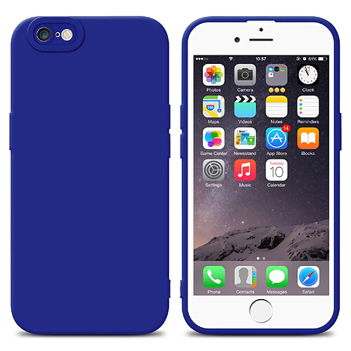 Cadorabo Coque iPhone 6 PLUS / 6S PLUS Etui en Bleu