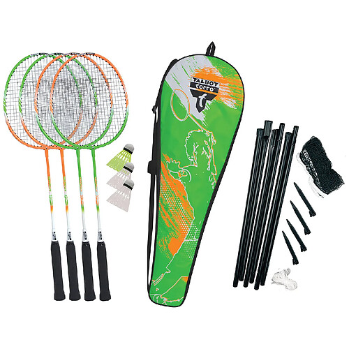 Talbot-Torro Set de badminton Attaquant 4 joueurs+net