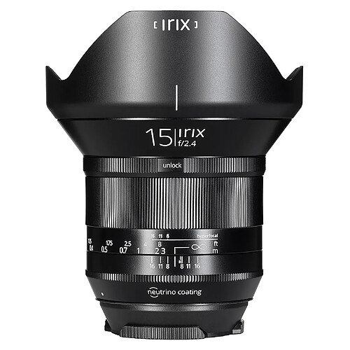 Irix Lens Irix Objectif Photo 15mm f/2.4 Blackstone