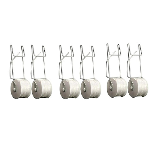 6pcs Plantant Des Crochets De Tomate Pinces De Support De Légumes Pour