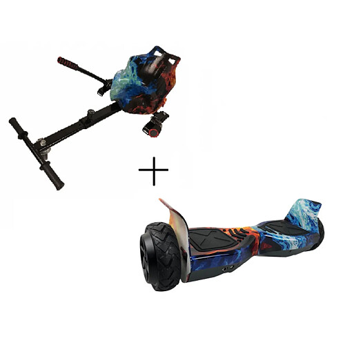 Air Rise Petit hummer Flamme Bleu + hoverkart Flamme bleu