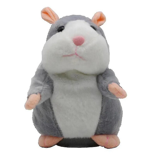 Universal Toyage pour animaux de compagnie de souris hamster en peluche (grey1)