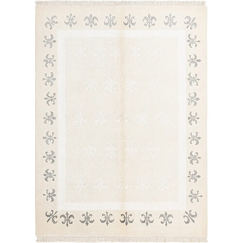 Vidal Tapis de laine 201x150 beige Darya