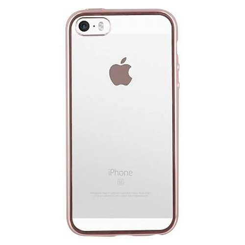 Color Block Coque pour iPhone 5/5S/SE Souple en TPU Transparent