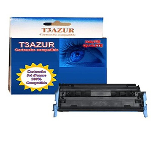 T3AZUR - Toner Laser générique HP Q6001A / HP 124AC Cyan