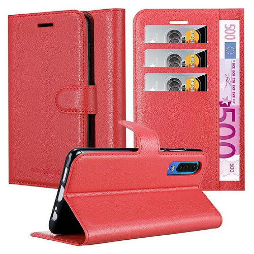 Cadorabo Coque Huawei P30 Etui en Rouge