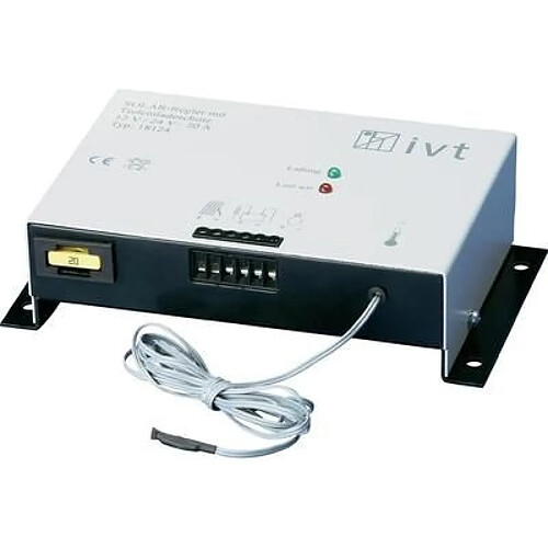 Régulateur de charge solaire IVT 12 V, 24 V 20 A