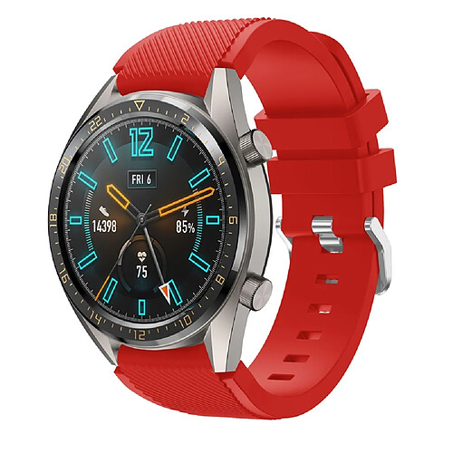 Bracelet en silicone rouge pour votre Huawei Watch GT