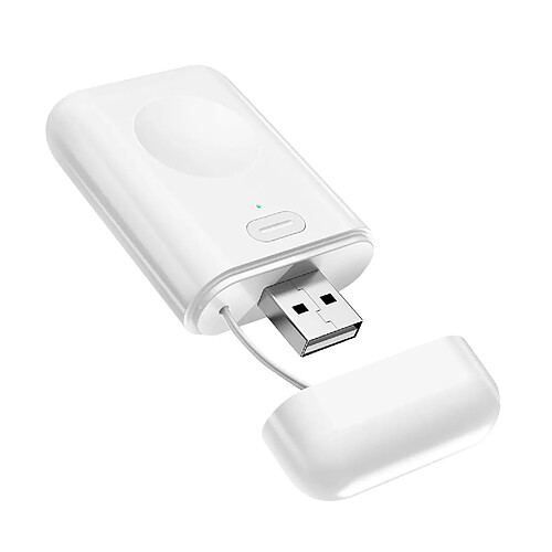 Avizar Chargeur de Poche pour Apple Watch 4 3 2 1 Compact avec Charge Sans Fil - Blanc