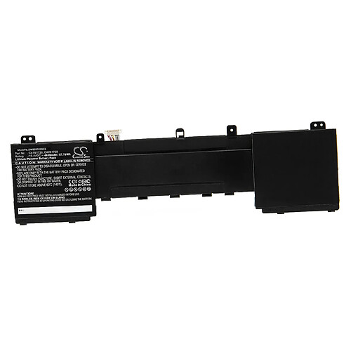 vhbw Batterie compatible avec Asus Zenbook Pro 15 UX580GE-BN073T, Pro 15 UX580GE-BN077R ordinateur portable Notebook (4400mAh, 15,4V, Li-polymère)