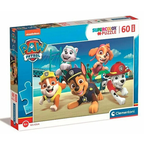 Clementoni Puzzle Pat'Patrouille 60 Pièces