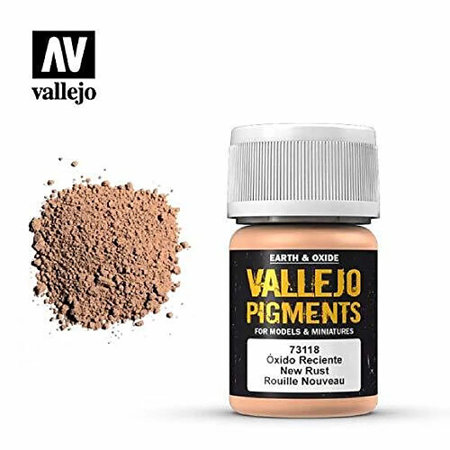 Vallejo Earth and Oxide Pigments Fresh Rust