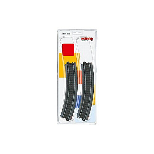 Märklin Voie courbe (R1/30 °, contenuâ€¯: 3 x 24130), emballage assortis