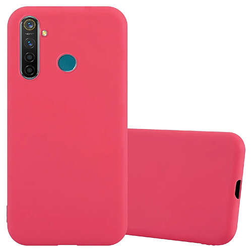 Cadorabo Coque Realme 5 PRO / Realme Q Etui en Rouge