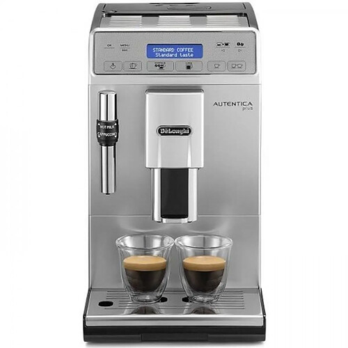 Machine a Cafe Expresso broyeur DELONGHI Autentica Plus ETAM29.620.SB - Argent