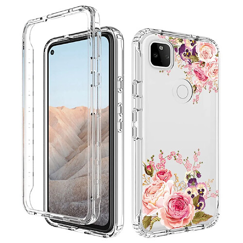 Coque en TPU anti-chocs pour votre Google Pixel 5a 5G - rose