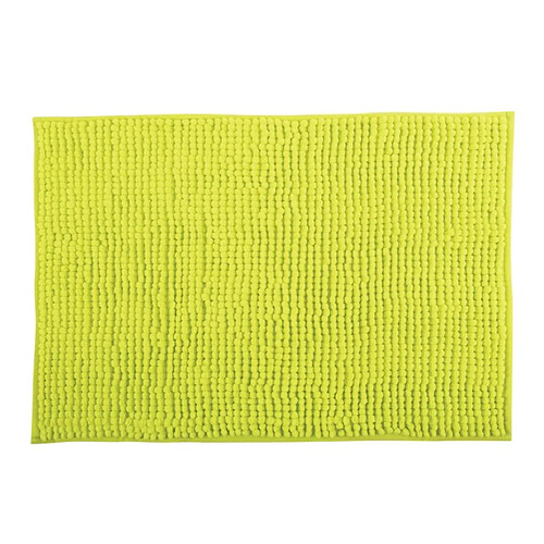 MSV Tapis de bain Microfibre CHENILLE 40x60cm Vert Anis