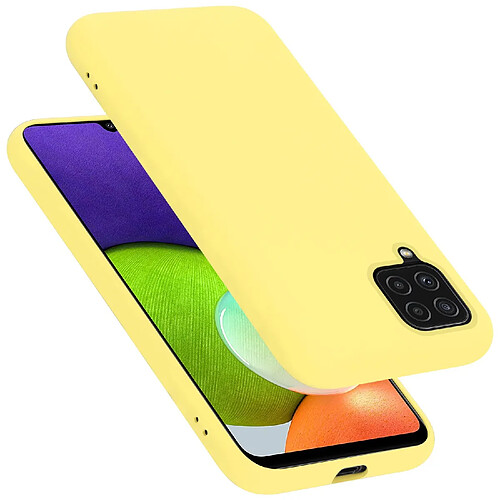 Cadorabo Coque Samsung Galaxy A22 4G / M22 / M32 4G Etui en Jaune