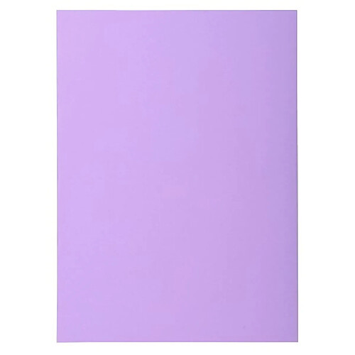 Exacompta Paquet de 100 sous-chemises SUPER 60 - 22x31cm - Lilas - Lot de 10