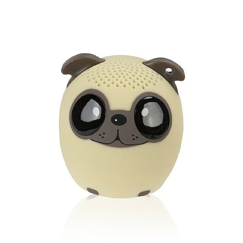 Universal Cartoon Mignon Mini Mini Haut Haute Qualité Bluetooth Haut-parleur Support Self-Timer Hands Calling Free Musique Pleinge Lecteur Stéréo Haut-parleurs | Haut-parleurs portables (chien beige)