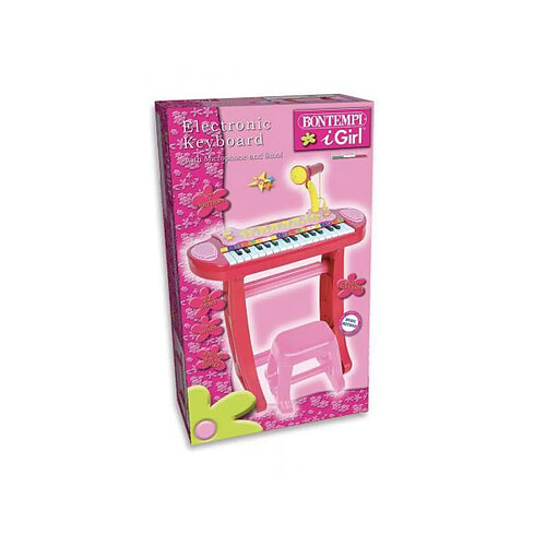 Orgue sur pied 31 touches avec tabouret BONTEMPI GIRL