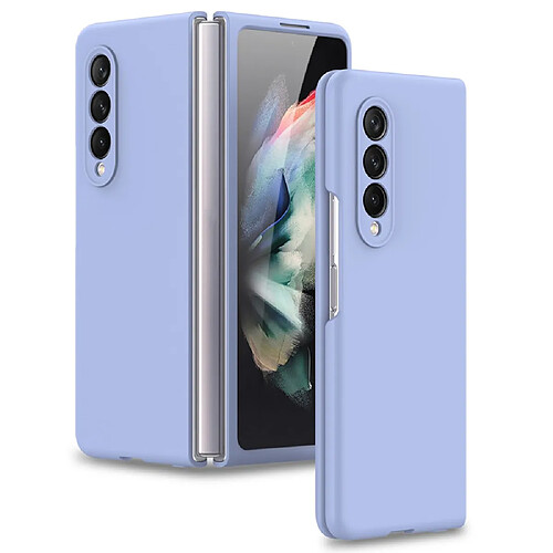 Coque en silicone GKK très mince bleu pour votre Samsung Galaxy Z Fold3 5G