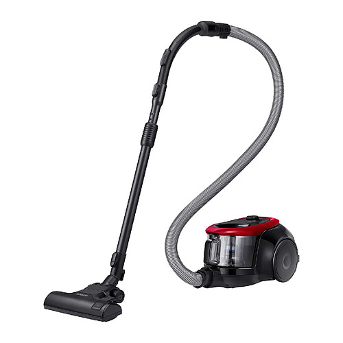 Samsung VC07M2110SR Aspirateur sans sac - 1,5 litres - 700 watts - Cyclone, Anti Tangle - Rouge