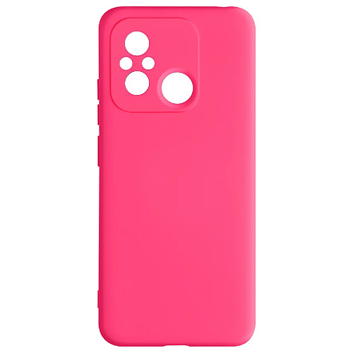 Avizar Coque pour Xiaomi Redmi 12C Semi-rigide Soft-touch Fast Cover Fuchsia