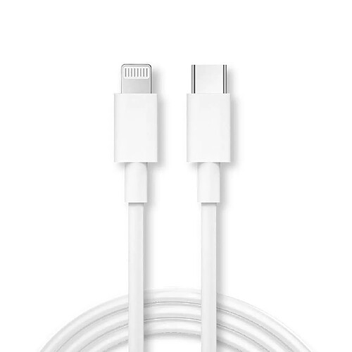 Câble USB-C vers Lightning 1Life 27W 1,5M Blanc