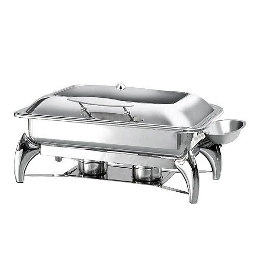 Chafing Dish avec Couvercle Vitré GN1/1 - Atosa