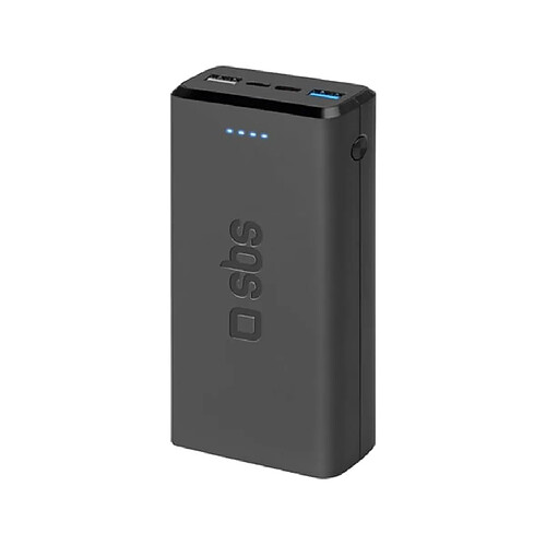 Sbs Batterie externe Powerbank 20 000 mah, 1x USB-C + 2x USB-A