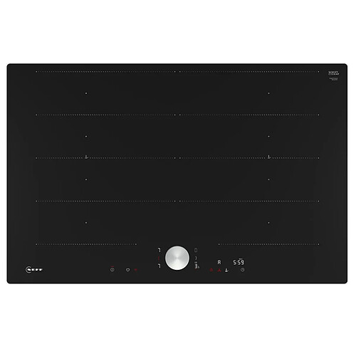 Table de cuisson induction 80cm 4 feux 7400w noir - T68PTY4L0 - NEFF