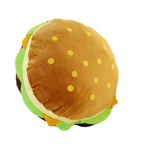 Universal 50 cm burger jouet en peluche moelleuse coussin moelleuse coussin mignon oreiller hamburger | oreillers en peluche